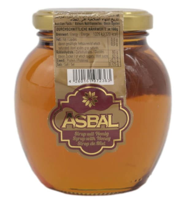 Asbal Sirup m. Honning 480 g