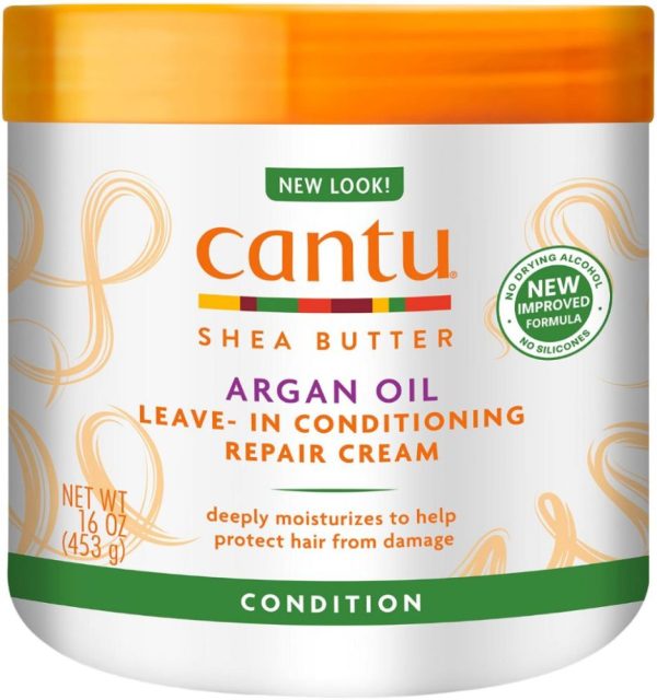 Cantu Argan Oil Leave-In Conditioning Repair Cream 453g