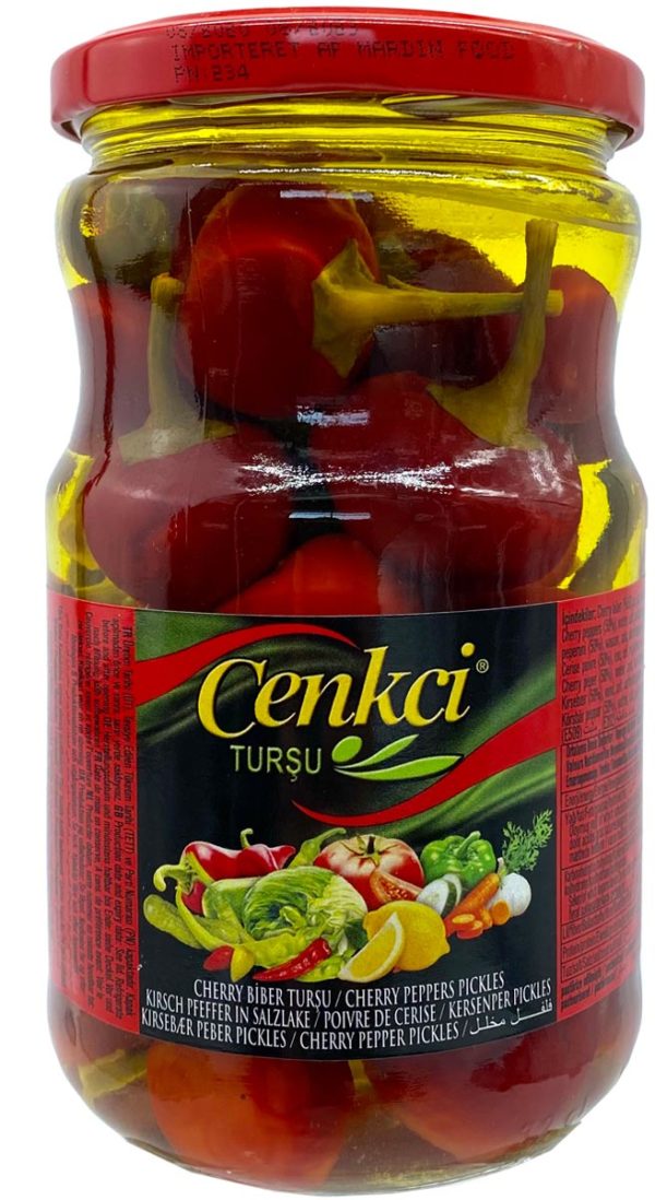 Cenkci Tursu Syltede Cherry Peberfrugter 650 g