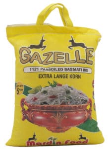 Gazelle Basmati Ris Extra Lange 5 kg