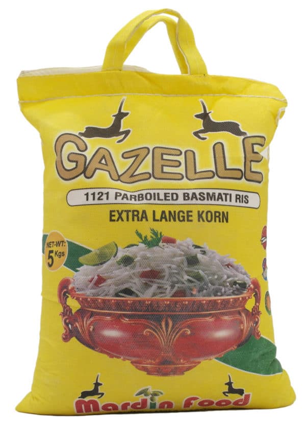 Gazelle Basmati Ris Extra Lange 5 kg