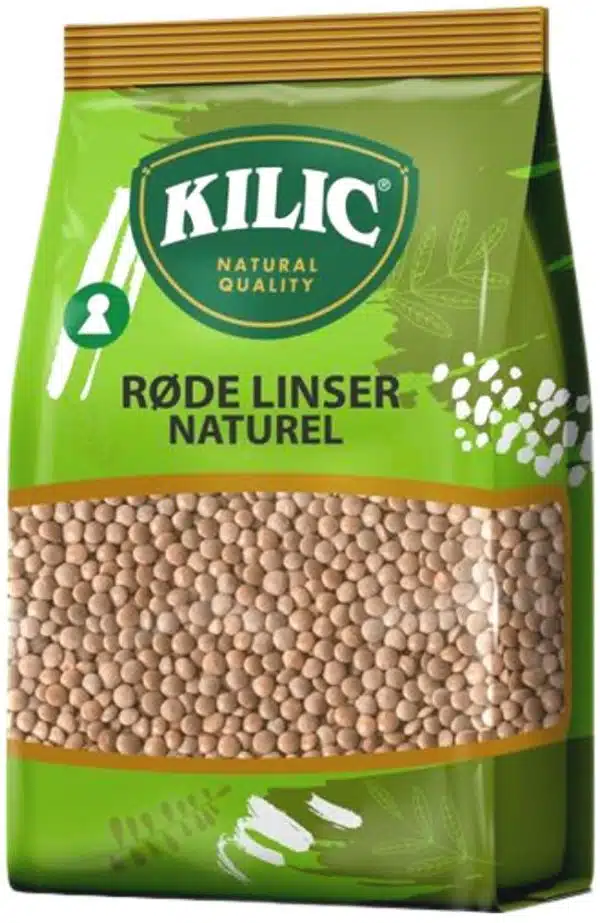 Kilic Røde Linser (Natural) 900 g