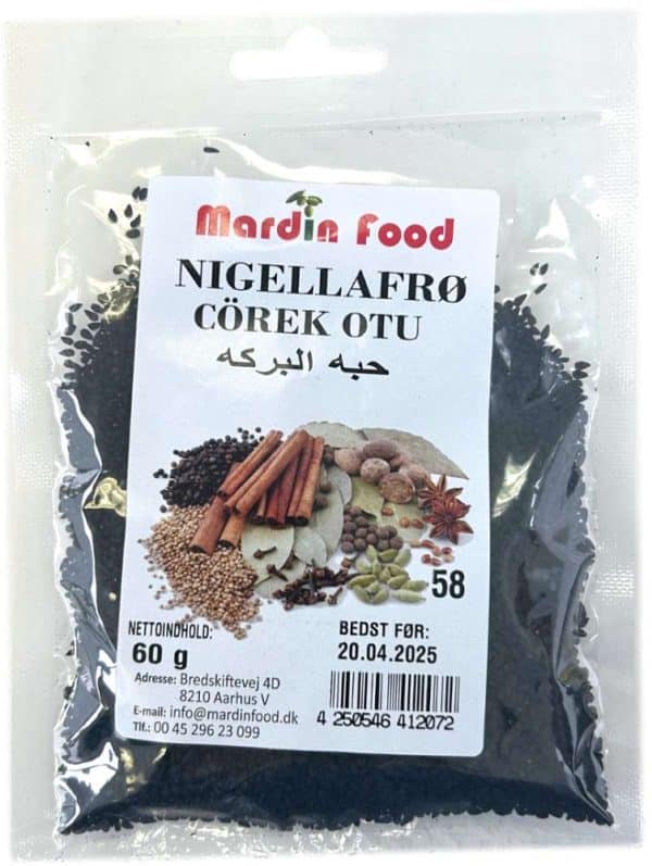 Mardin Food Nigellafrø 60 g
