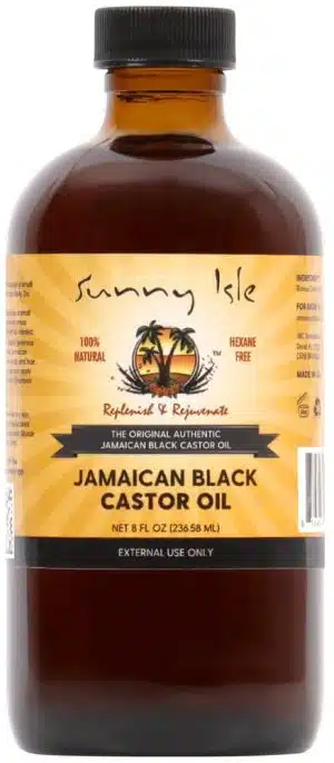 Sunny Isle Black Castor Olie 236 ml