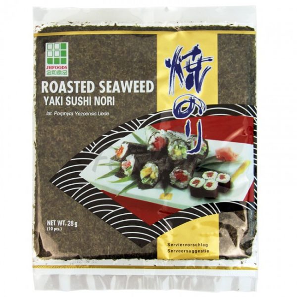Jhfoods Yaki Sushi Nori Tang 10 stk