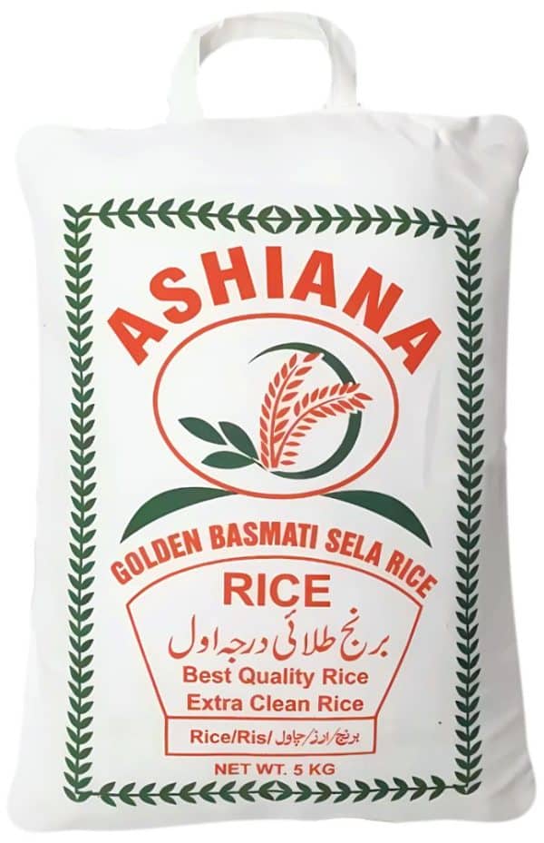Ashiana Golden Basmati Sella Ris 5 kg