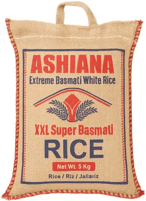 Ashiana XXL Super Basmati Ris 5 kg