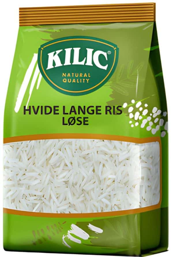 Kilic Hvide Lange Ris, Løse 900 g
