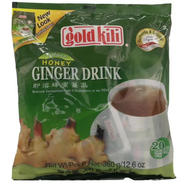 Gold Kili Instant Ginger Te 20 stk