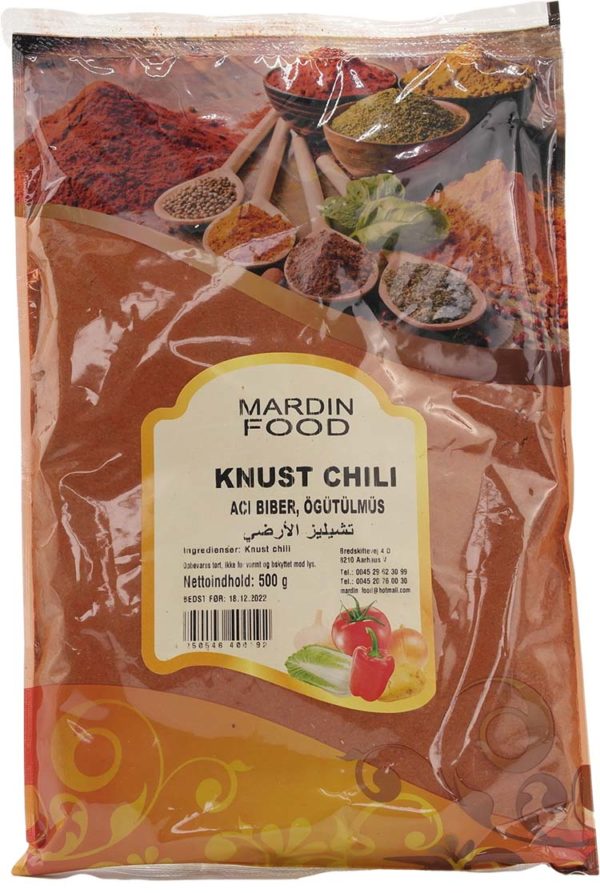 Mardin Food Chili Stødt 500 g