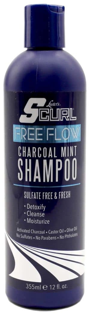 Luster's SCurl Charcoal Mint Shampoo 355 ml