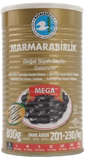 Marmarabirlik Sorte Oliven XL 800 g