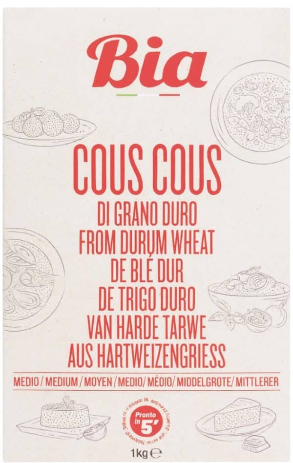 Bia Couscous, Medium 1 kg