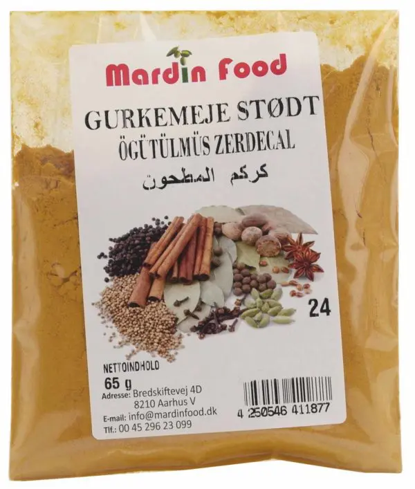 Mardin Food Gurkemeje, Stødt 65 g