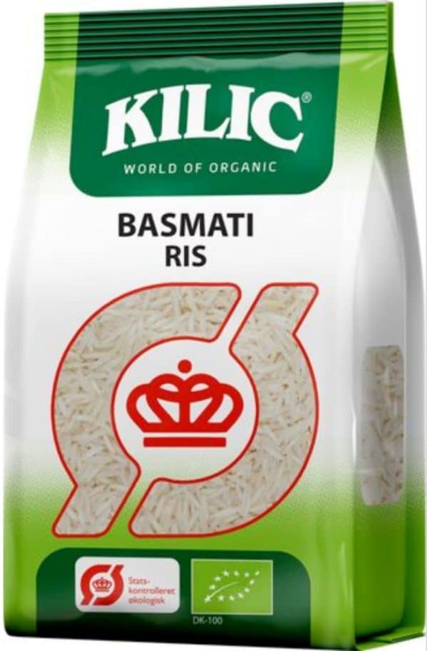 Kilic Basmati Ris Økologisk 900 g