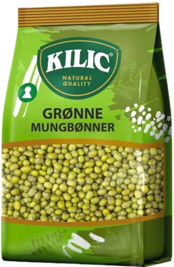 Kilic Grønne Mungbønner 900 g
