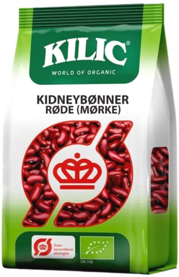 Kilic Røde Kidneybønner Økologisk 900 g