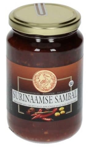 Koningsvogel Surinaamse Sambal 375 g