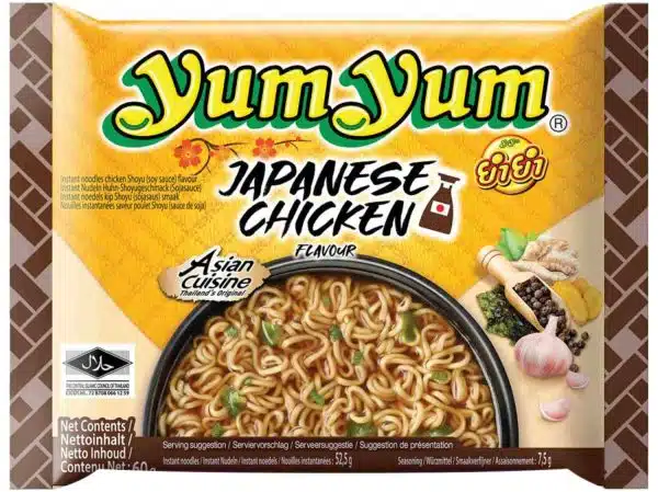 Yum Yum Nudler Japanese Chicken Shoyu 60 g