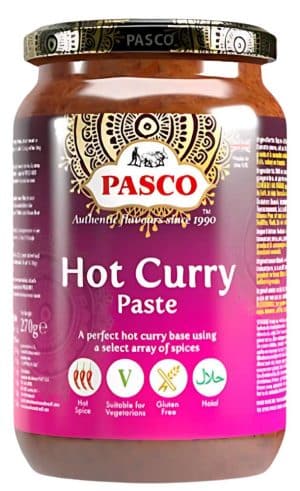 Pasco Karrypasta, Hot 270 g