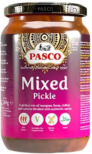 Pasco Mixed Pickle, Hot 260 g