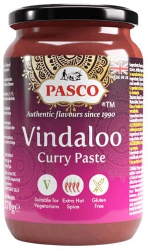 Pasco Vindaloo Karrypasta, Extra Hot 270 g