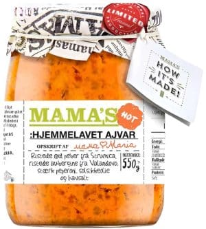 Mamas Ajvar Paste, Hot 550 g
