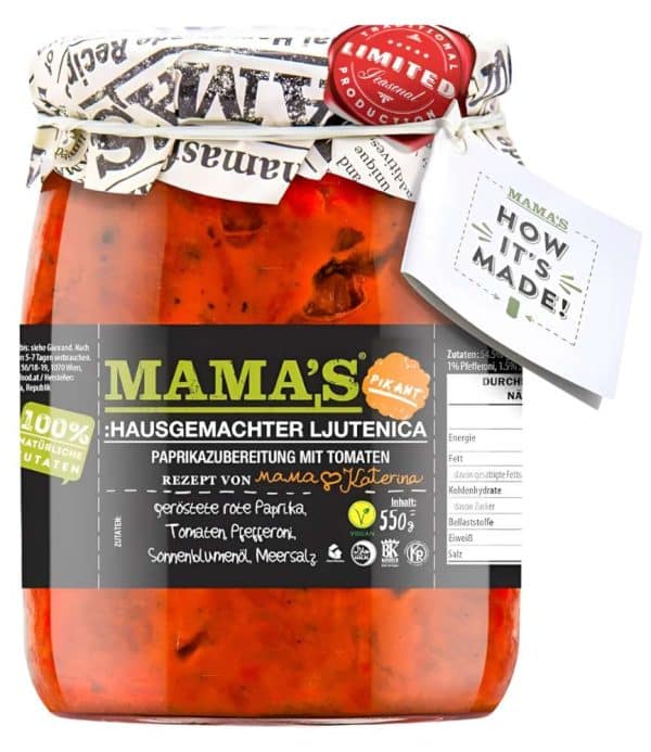 Mama's Pebersauce (Ljutenica), Hot 550 g