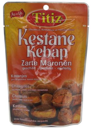 Titiz Ristede Kastanjer 125 g