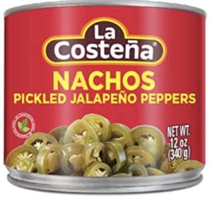 La Costeña Nachos Pickled Jalapeno 340 g