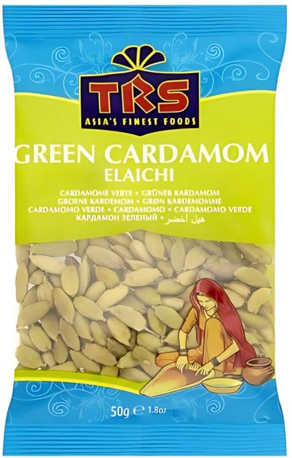 TRS Grøn Kardemomme, Hele 50 g