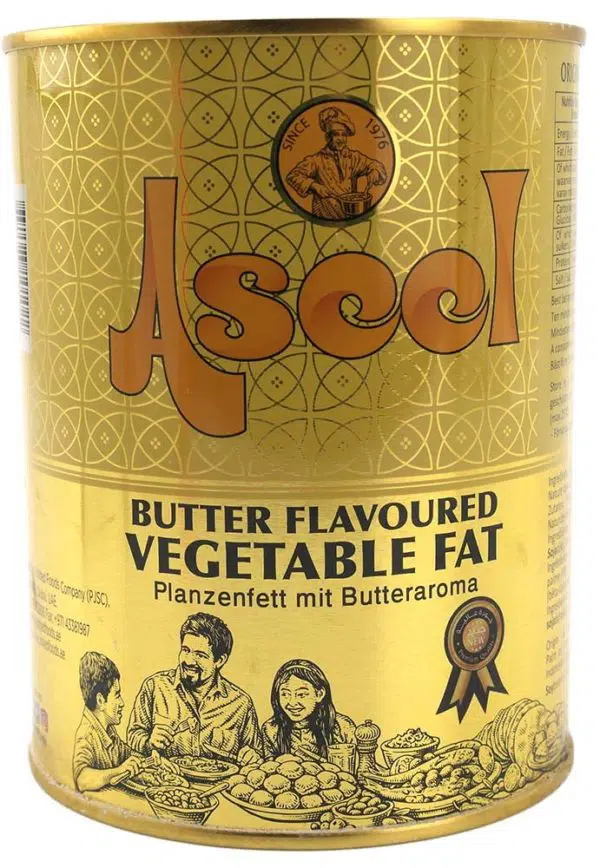 Aseel Vegetabilsk Ghee Smør 1 l