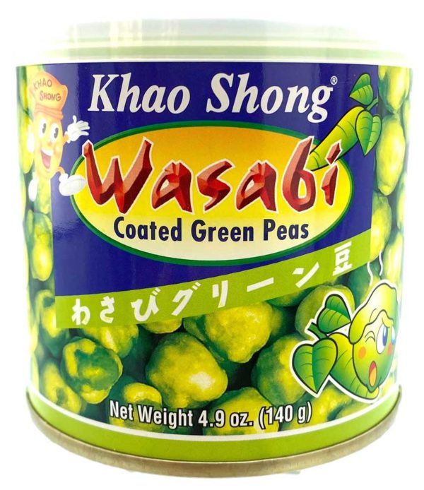 Khao Shong Wasabi Coated Green Peas 140 g