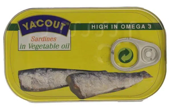 Yacout Sardiner i Olie 125 g