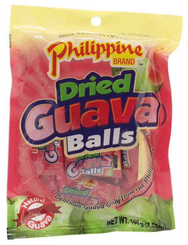 Philippine Brand Dried Guava Balls 100 g