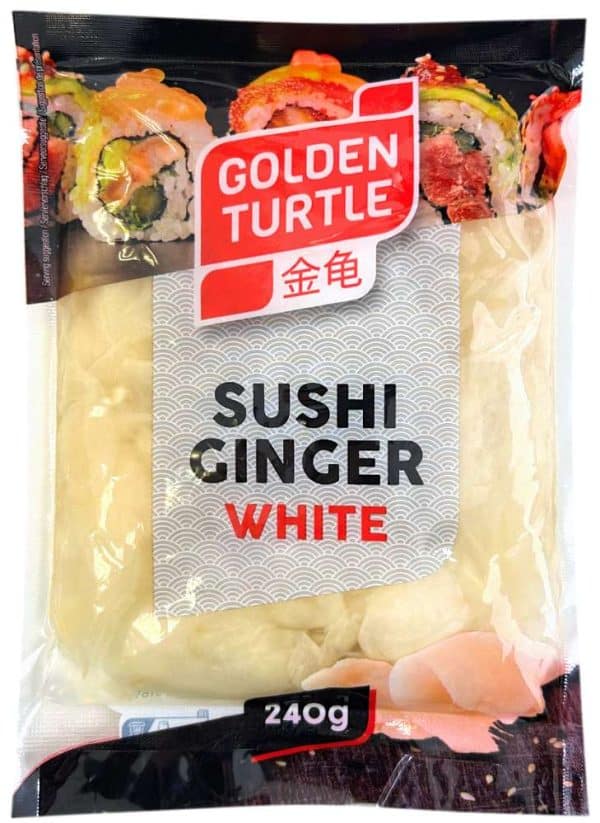 Golden Turtle Sushi Ginger White 240 g
