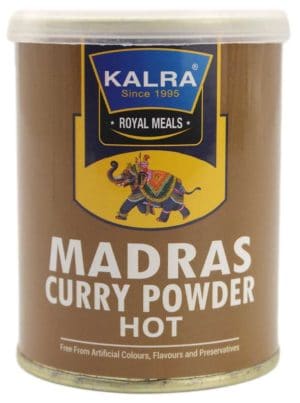 Kalra Madras Karry, Stærk 100 g