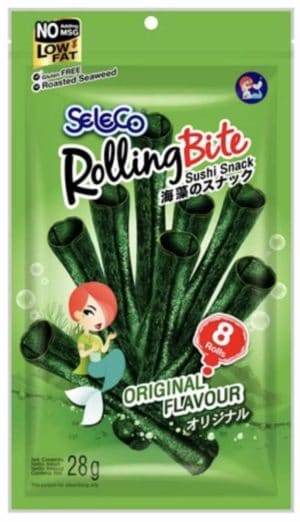 Rolling Bite Seaweed Snack Original