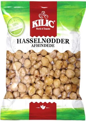 Kilic Afhindede Hasselnødder 800 g