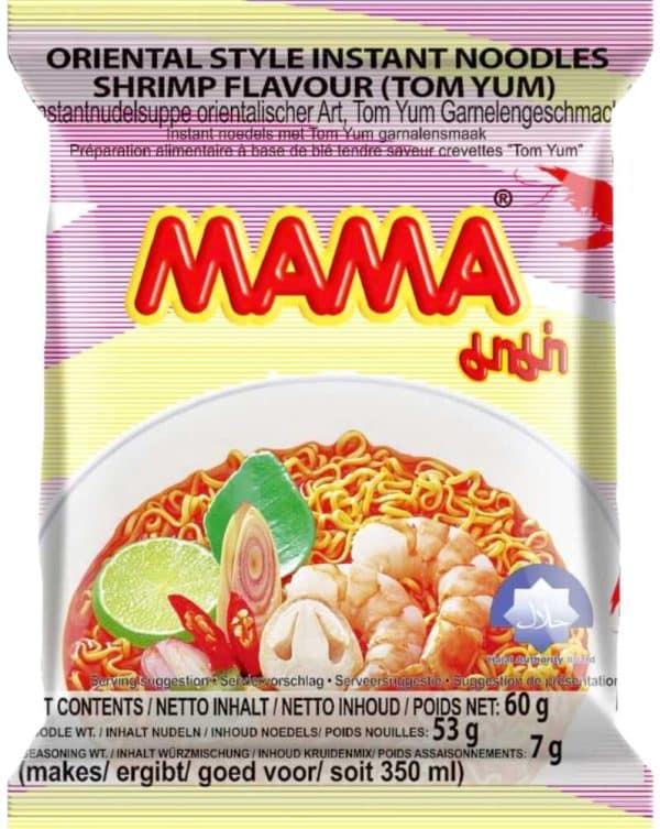 Mama Nudler Tom Yum Shrimp 60 g