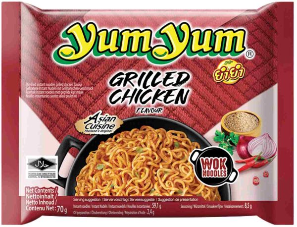 Yum Yum Nudler Grilled Chicken 70 g