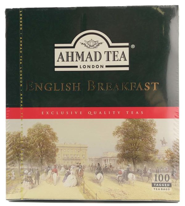 Ahmad Tea English Breakfast Te 100 stk