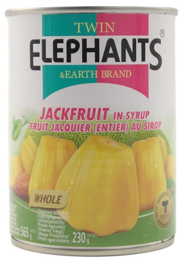 Twin Elephants Jackfruit i Sirup 565 g