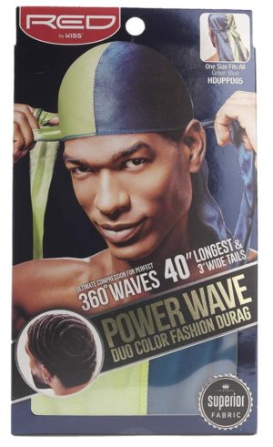 Fashion Duo Durag Green/Blue
