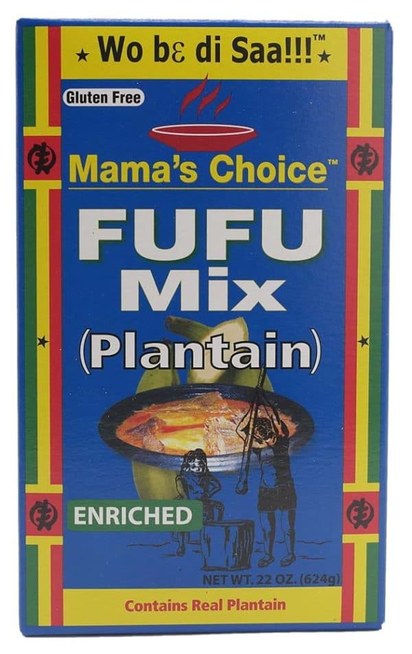 Mamas Choice Fufu Mix Plantain 624 g