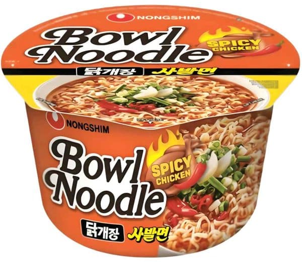 Nongshim Bowl Noodle Spicy Chicken 100 g