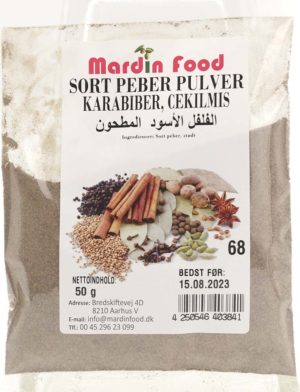 Mardin Food Sort Peber 50 g