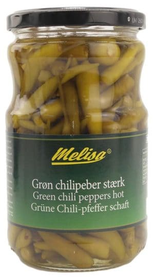 Melisa Grøn Chilipeber Stærk 600 g