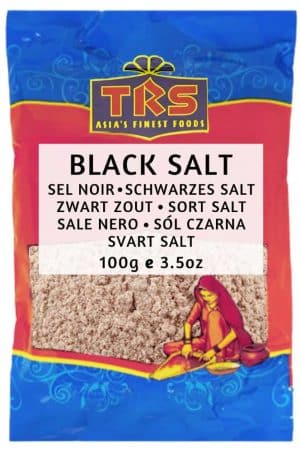 TRS Sort Salt, Stødt 100 g