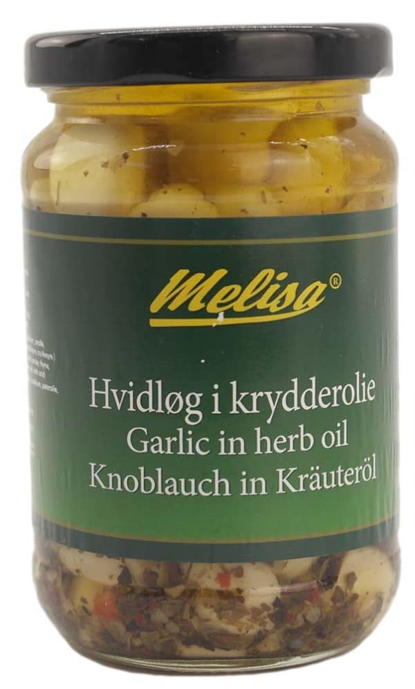 Melisa Hvidløg i Krydderolie 280 g